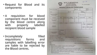 Bedside transfusion practices for safe blood transfusion | PPTX