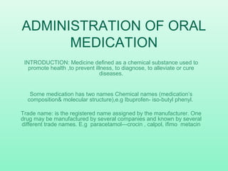 Nurses responsibility administering medicine | PPT