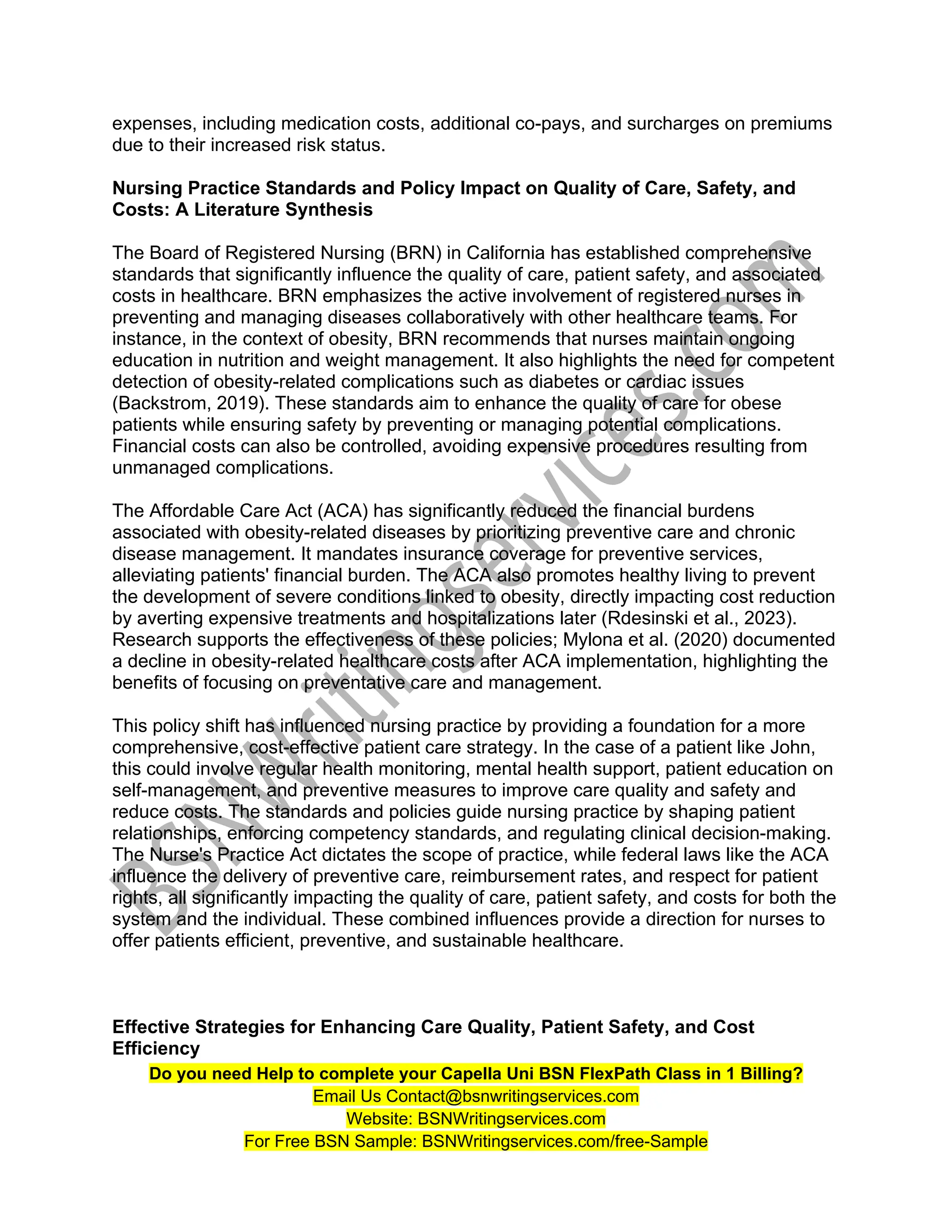 NURS FPX 4900 assessment 2 assessing the problem quality safety and ...