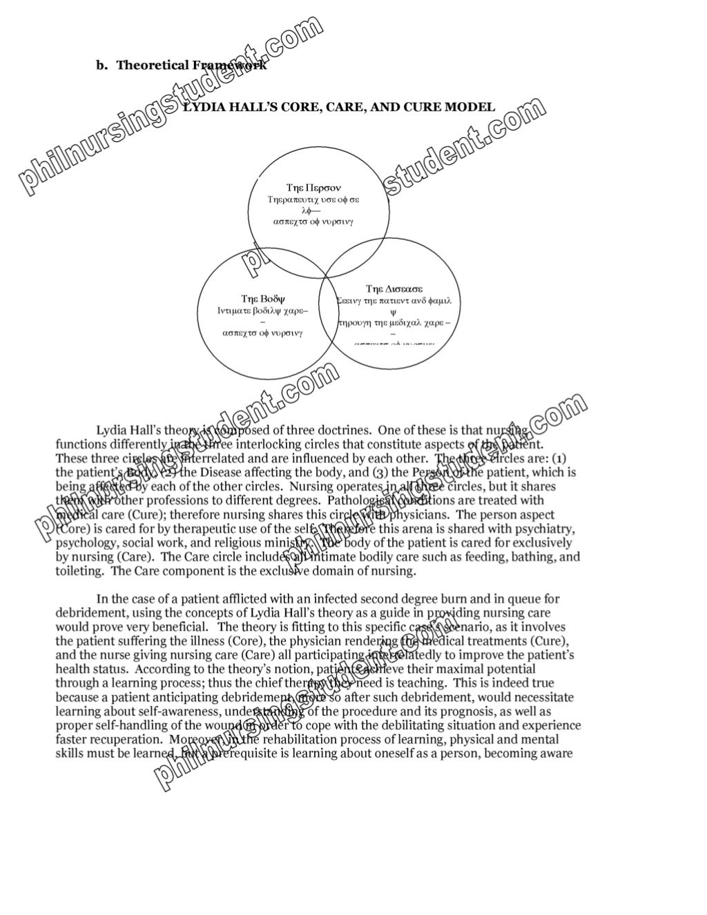 Burn patient scenario image