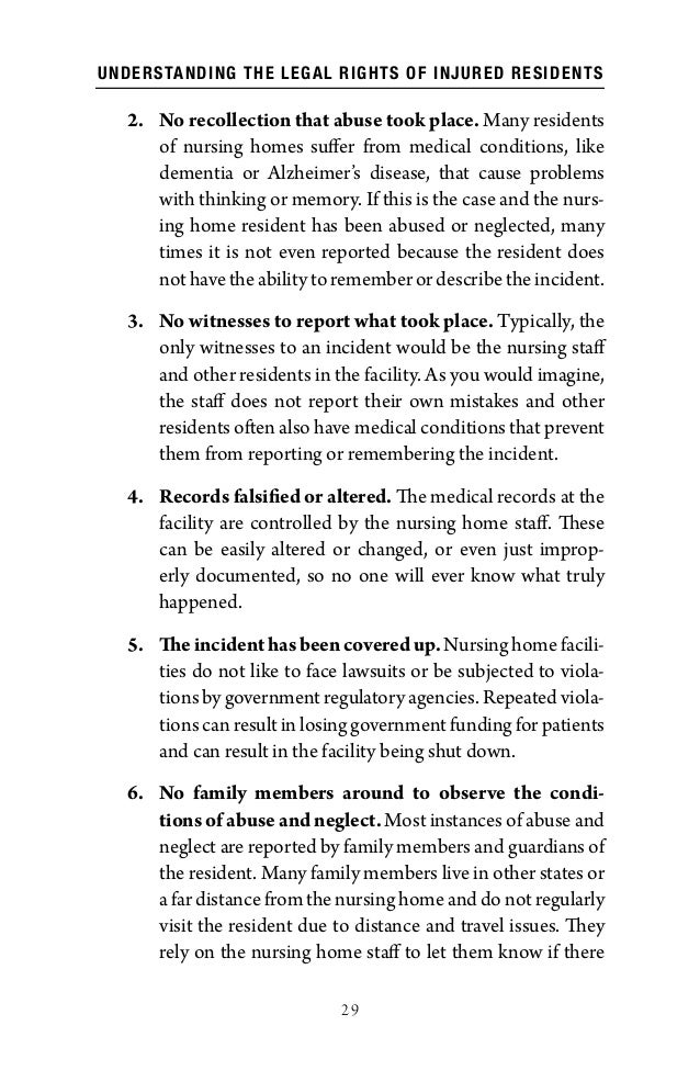 The Michigan Nursing Home Abuse & Neglect Handbook