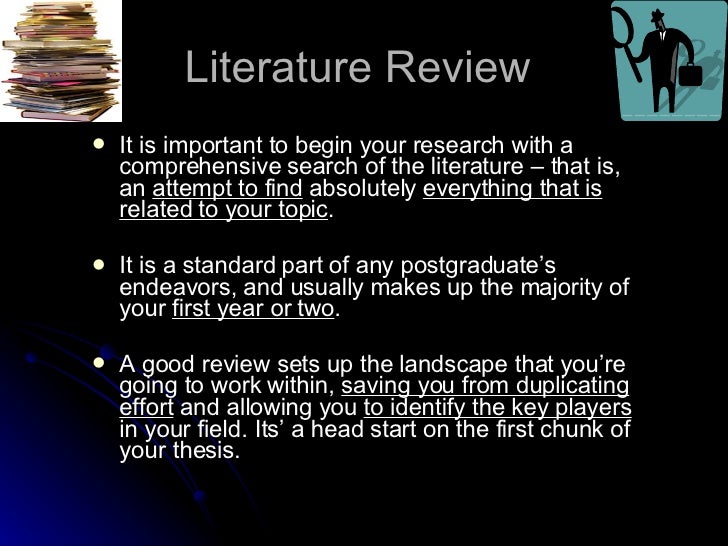 Nursing research a literature review