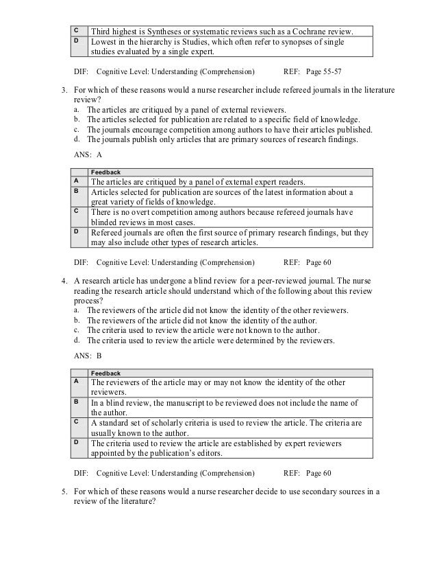 Nursing research methods and critical appraisal for evidenced based p…
