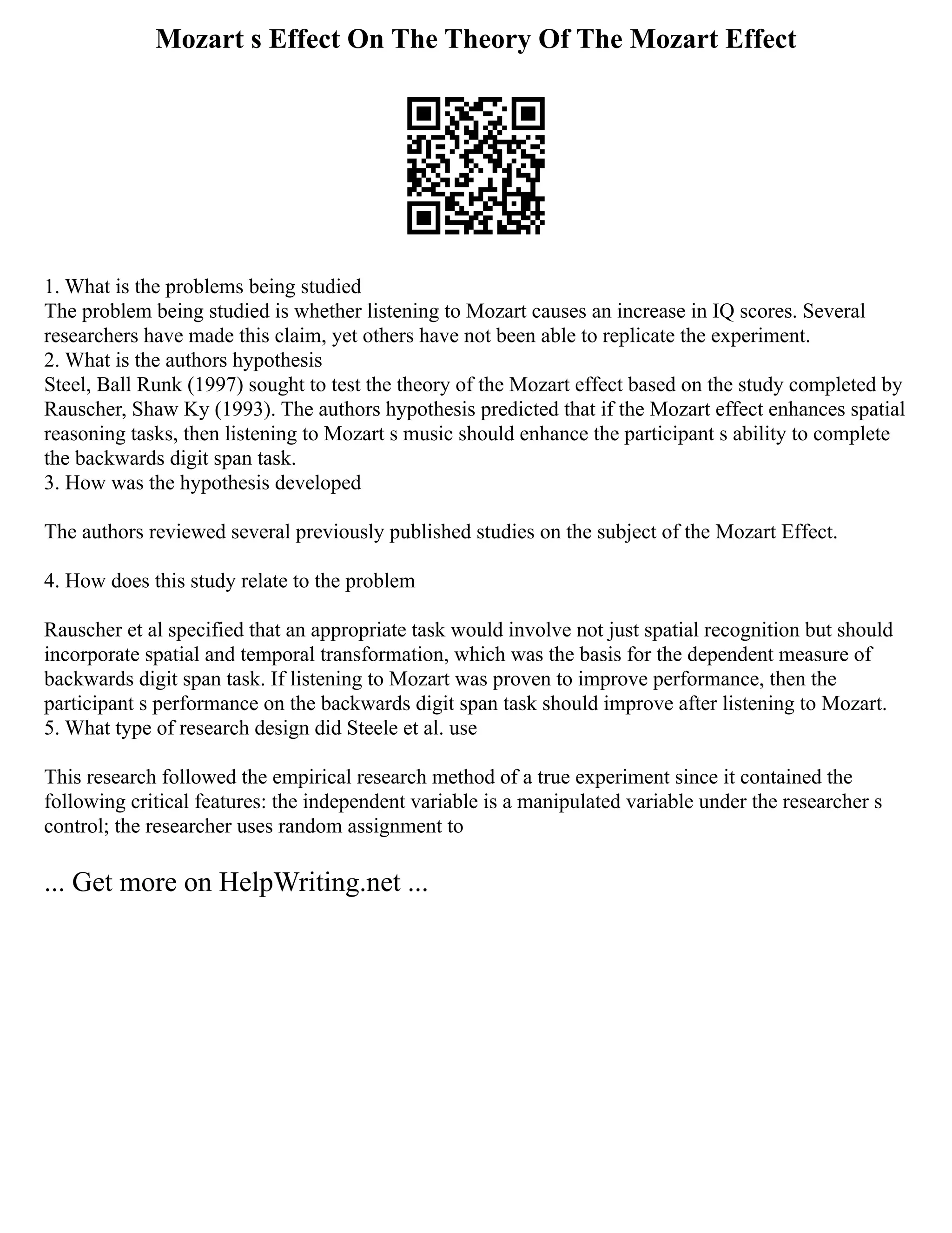 Nursing Research Proposal Topics