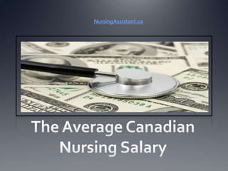 NursingAssistant.ca The Average Canadian Nursing Salary 