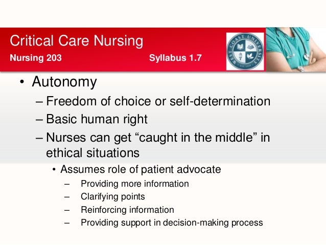 Why Community Nurses Have A Greater Autonomy
