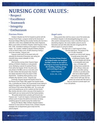 Nursing Annual Report 2015 - East Tennessee Children's Hospital | PDF