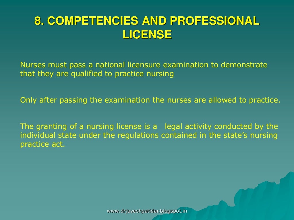 Nursing as a profession