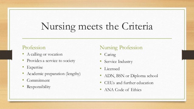 Nursing As A Profession Education And Transformation