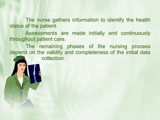 importance of initial assessment in nursing
