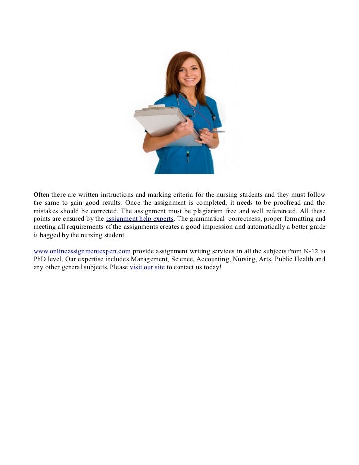 Nursing assignment