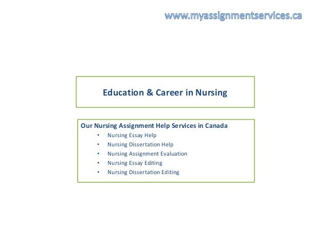 Assignment nursing essay help