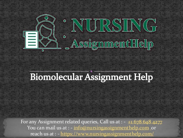 For any Assignment related queries, Call us at : - +1 678 648 4277
You can mail us at : - info@nursingassignmenthelp.com or
reach us at : - https://www.nursingassignmenthelp.com/
 
