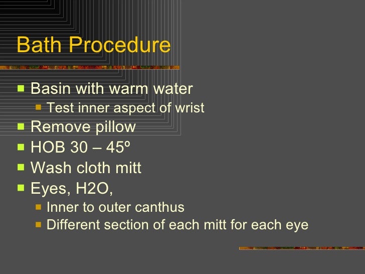 Bathing And Skin Care