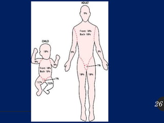 Normal Burn Pattern Skeleton Burn Injuries: Management and Nursing Care | PDF