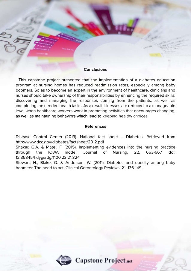 Nursing Capstone Project Proposal Example