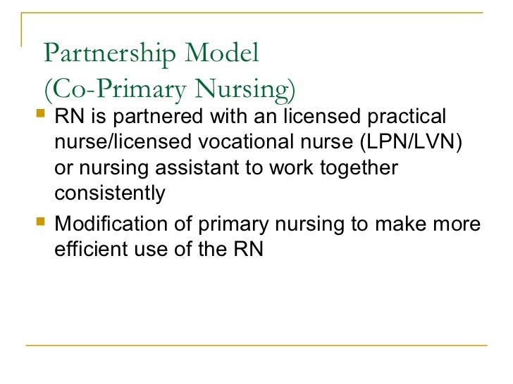 Nursing care delivery