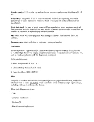 Nursing Care Plan Including Diagnosis and Intervention.pdf
