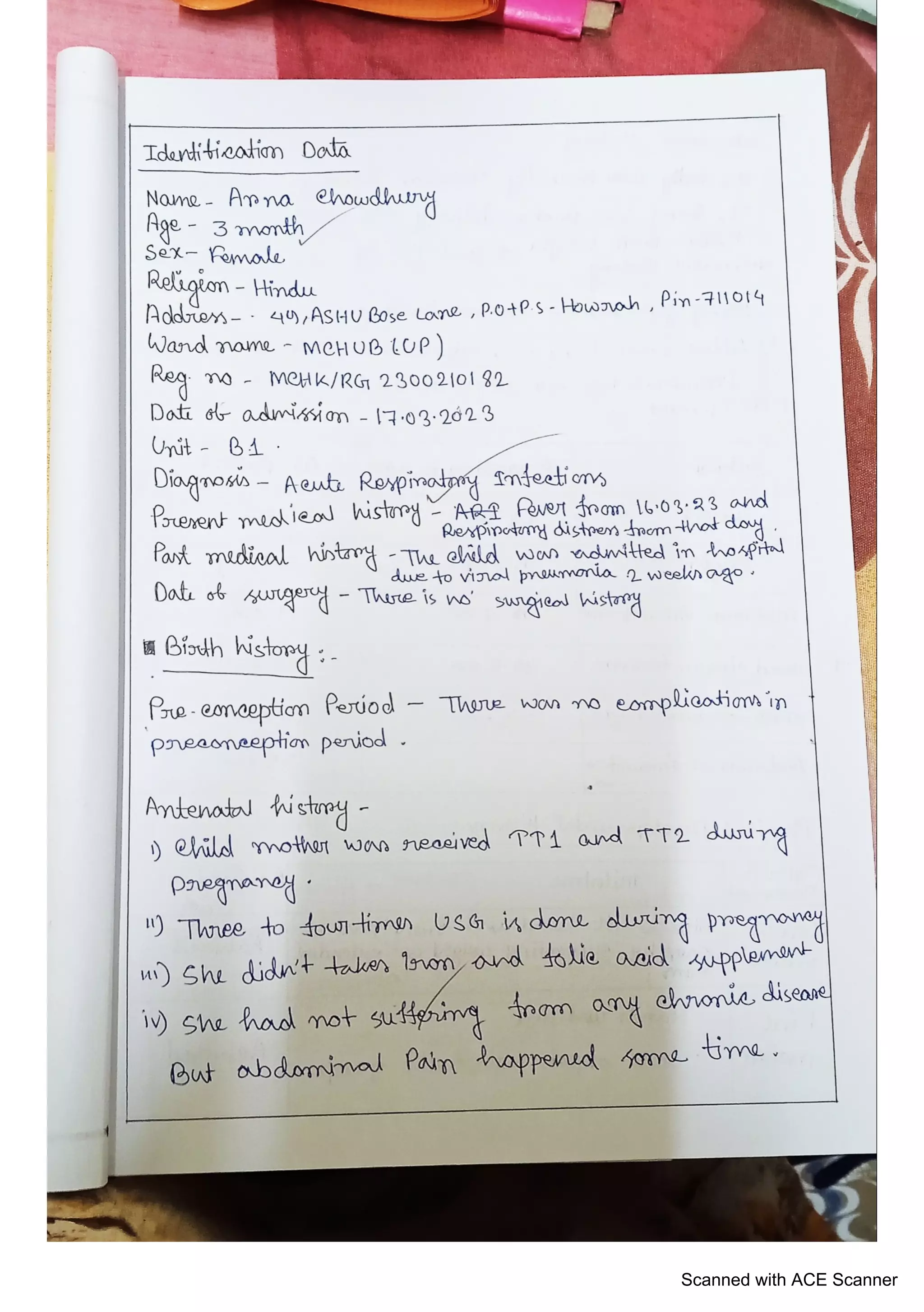 nursing care plan on Acute respiratory system in children.pdf