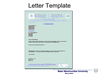 Letter Template 