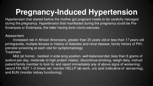Nifedipine Pregnancy Nursing Considerations
