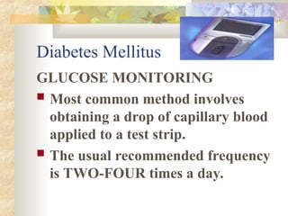 A PowerPoint presentation on Nursing Diabetes Mellitus | PPT