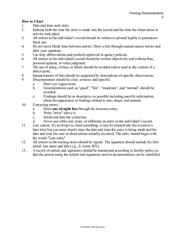 Nursing documentation(1)