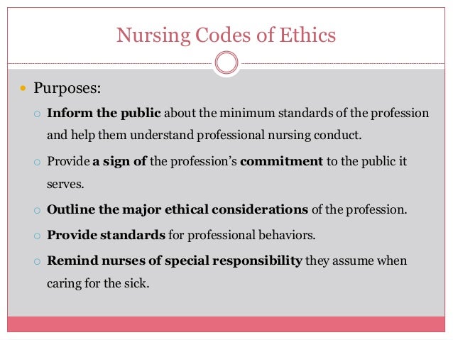 Code Of Ethics Nursing Values And Ethical Napa Org Pk