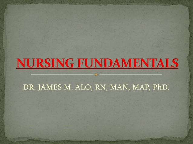 Fundamentals of Nursing | PDF | Medical Tests | Medical Health