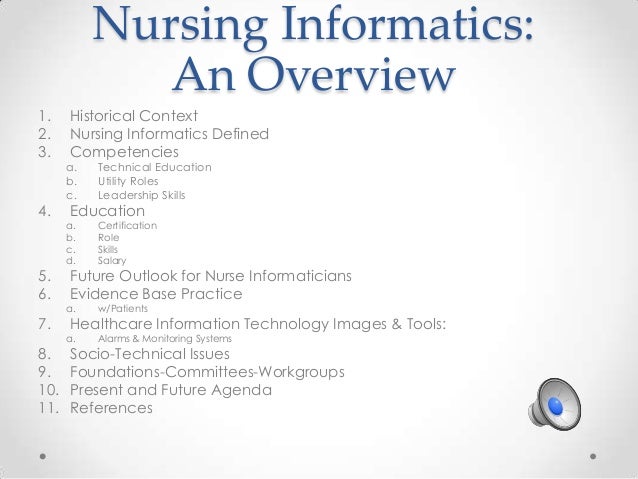 nursing informatics masters