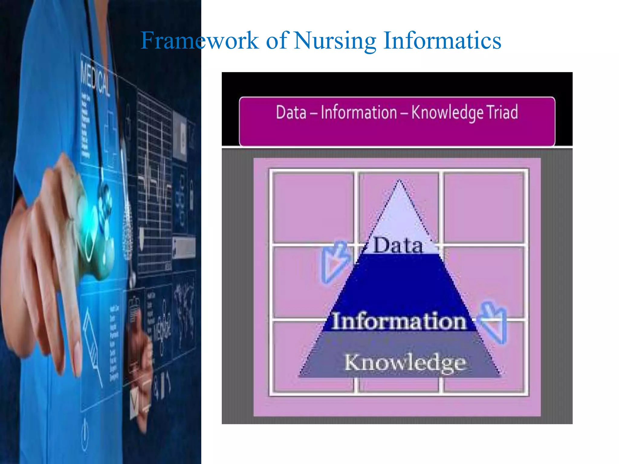 Framework of Nursing Informatics
 