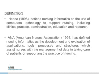 Nursing informatics introduction and trends pptx.pptx