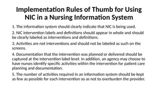 NURSING INTERVENTION CLASSIFICATION (NIC).pptx