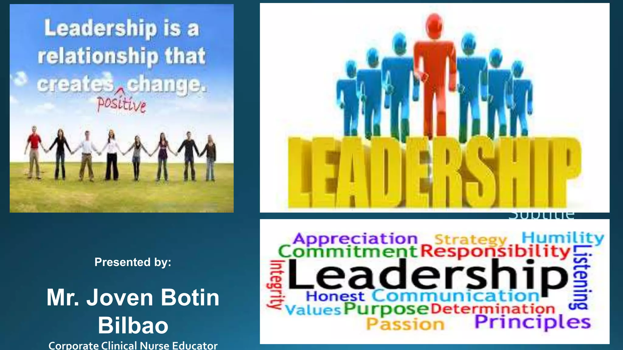 Nursing leadership | PPTX
