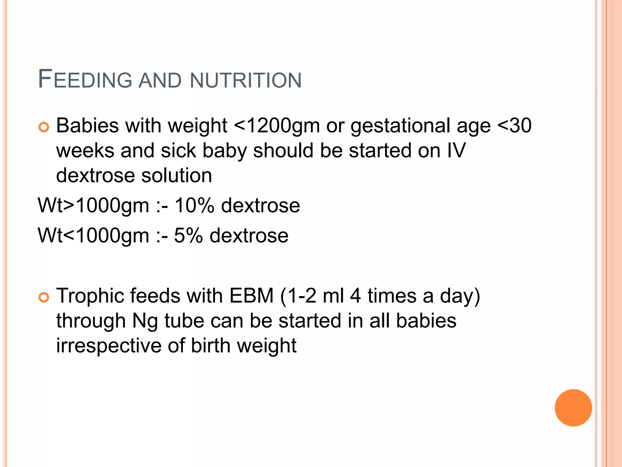 Nursing management of low birth weight(lbw) babies | PPTX