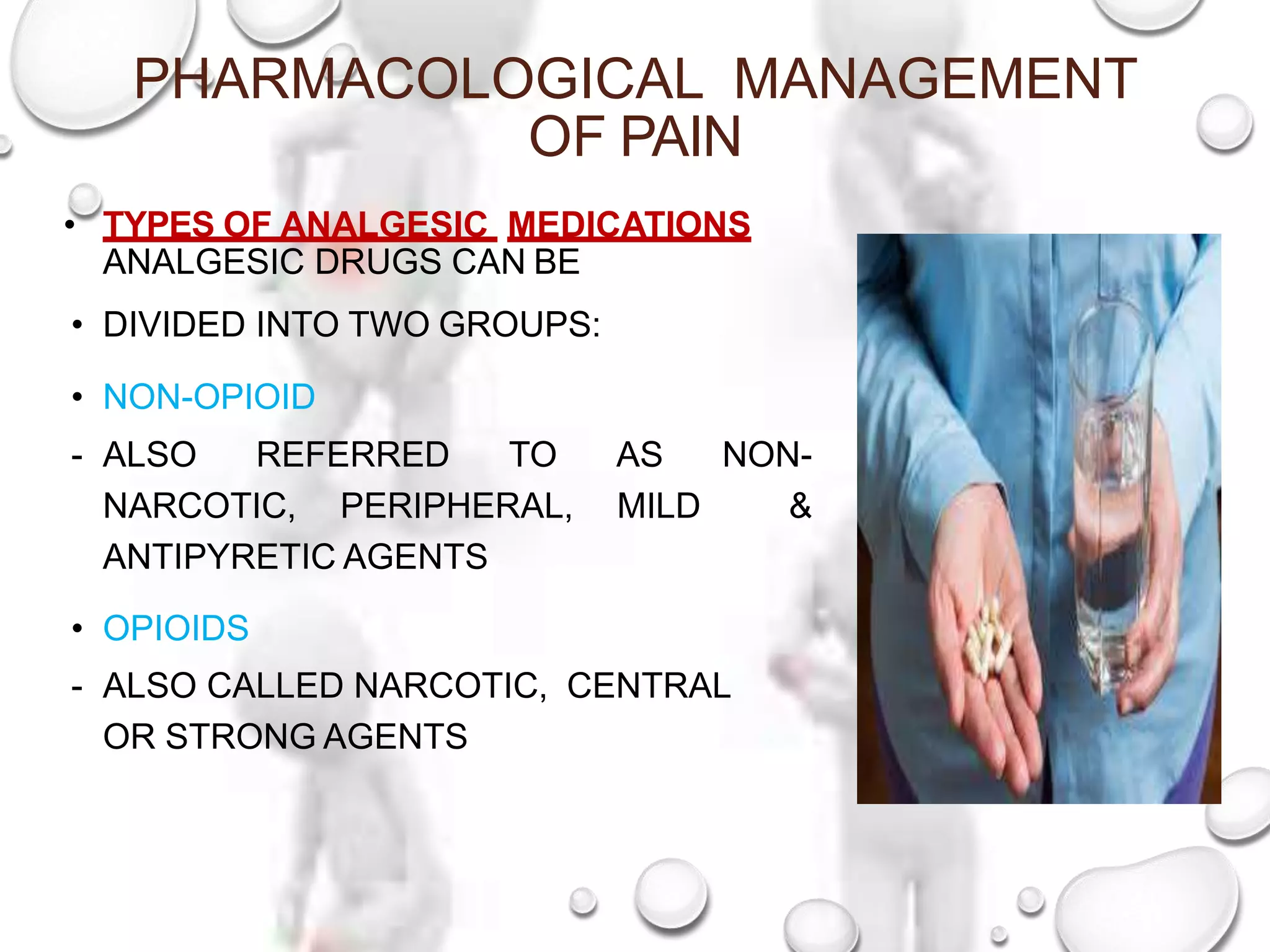 Nursing management of pain | PPTX