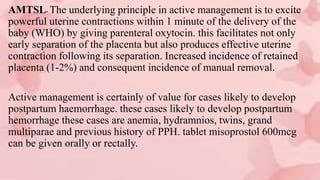 NURSING MANAGEMENT OF THIRD AND FOURTH STAGE OF LABOUR.docx.pptx