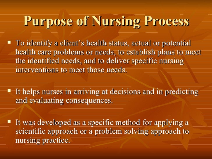Strategic planning and the nursing process