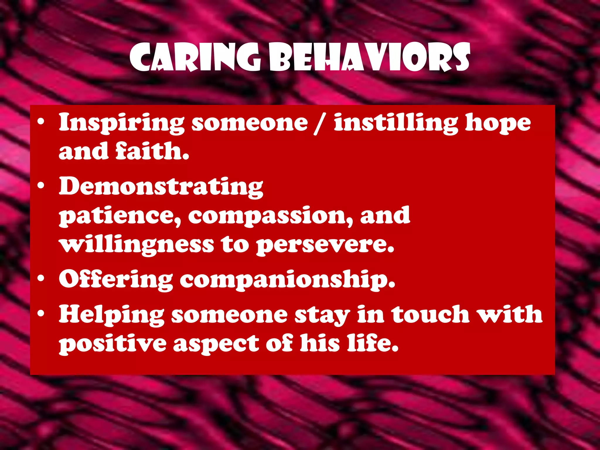 Don’t make summative statements Document what you saw the patient doing or what you believe he’s doing.