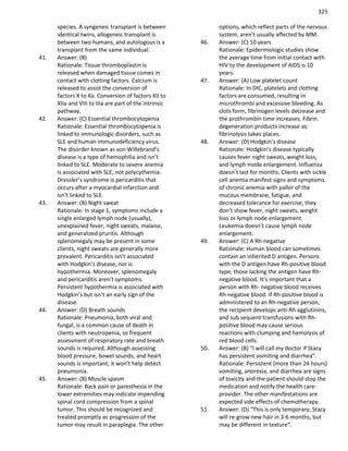 Nursing question practice case
