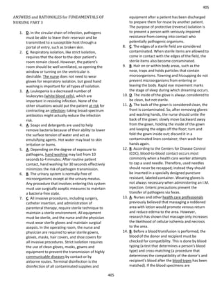 Nursing question practice case