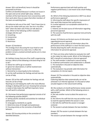 Nursing question practice case