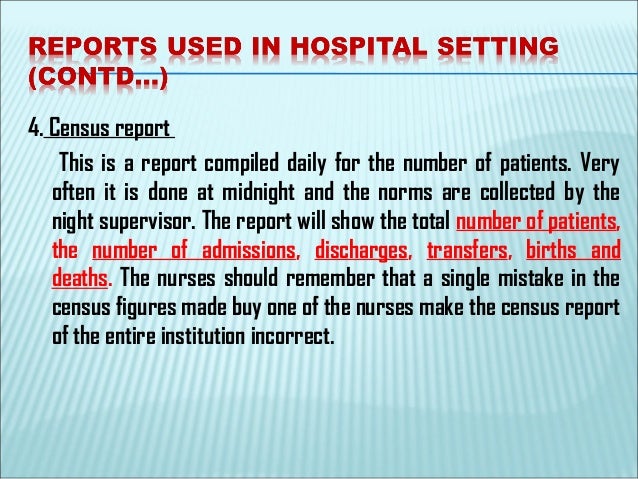 nursing records amp reports meaning of incident report