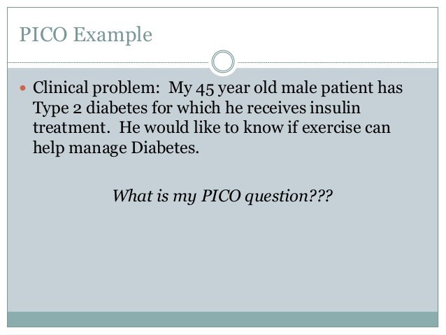 diabetes research question examples