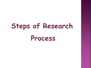 Nursing Research Methodology and Steps | PDF