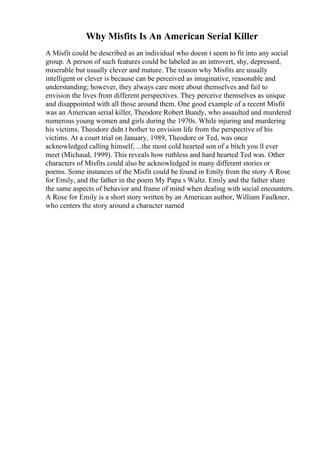 Misfit Examples Nursing School Essay Sample.pdf