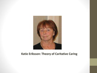Katie Eriksson: Theory of Caritative Caring
 