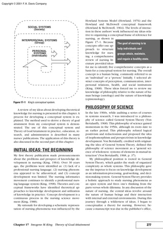 Nursing theories and practice