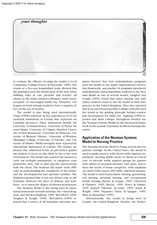 Nursing theories and practice