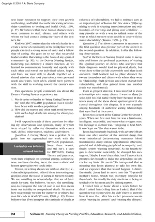 Nursing theories and practice